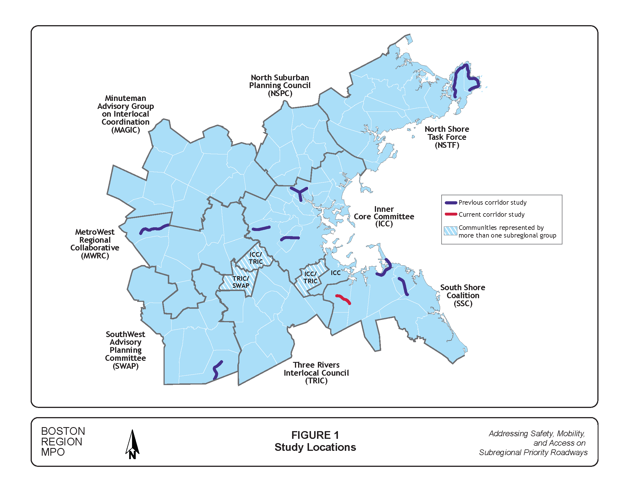 Figure 1: Study Locations.